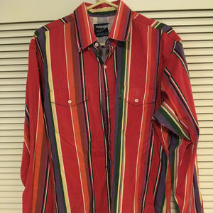 Vintage Wrangler Cowboy Cut Men's XL Long Sleeve